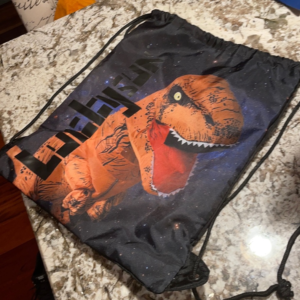 T. rex string bag never used and American eagle